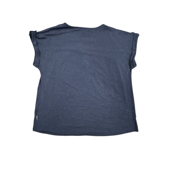 Eddie Bauer Cap Sleeve Light Weight Shirt Womens Size M - V-Neck - Picture 2 of 7